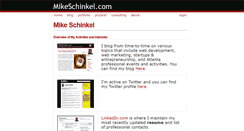 Desktop Screenshot of mikeschinkel.com