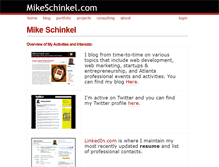 Tablet Screenshot of mikeschinkel.com